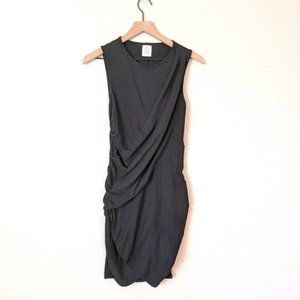 Evereve & Michael Stars Collab Ruched Mid Length Dress S